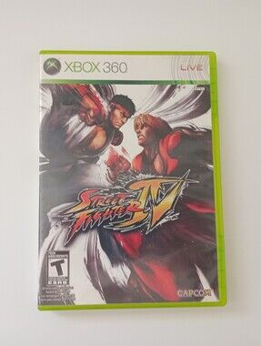 Street Fighter IV 4 Xbox 360 (2009) – Complete in Box CIB